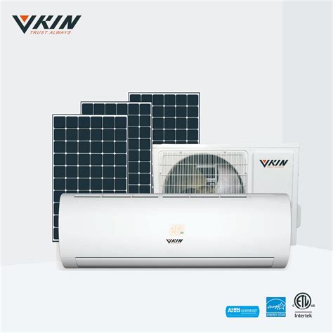 48v Dc Solar Panel Air Conditioner Inverter Split Wall Mounted 9000btu