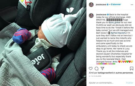 Jessie cave has welcomed her third child with husband alfie brown. Jessie Cave : la star d'Harry Potter sort enfin de l'hôpit ...