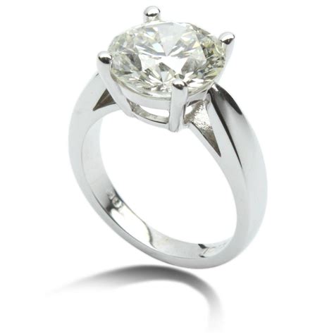 Dazzling 4 Carat Diamond Ring Oceanside Jewelers
