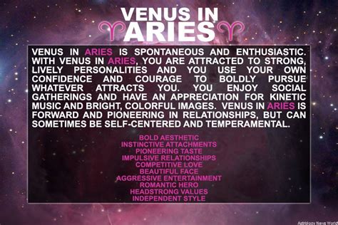 Venus In Aries Astroconnects Venus In Aries Sun In Taurus Taurus Moon