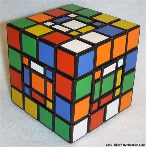 Tony Fishers Overlapping Cube Rubiks Cube Type Puzzle Rubiks
