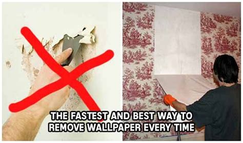 The Fastest And Best Way To Remove Wallpaper Every Time Removable