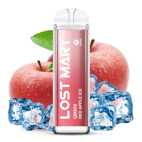 Lost Mary QM600 Red Apple 20 Mg Ml World Wide Vapes