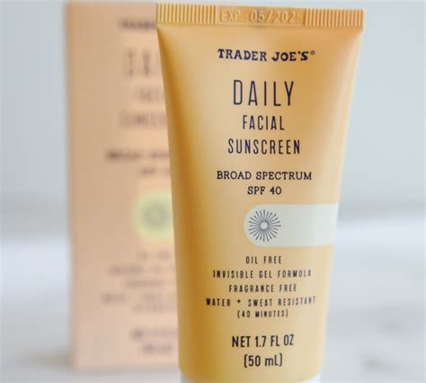 Is Trader Joes Daily Facial Sunscreen A Dupe For Supergoop Unseen