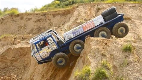 Crazy Truck Driving In Extreme Mud Off Road Best Trucker On Mud Roads