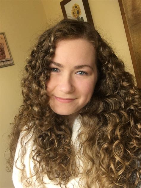 This Was A Very Rare Good Hair Day For Me Day 1 Of The Curly Girl