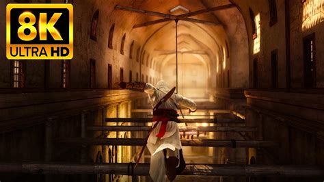 8k Assassin S Creed 1 Remastered PC 2021 Max Settings Ray Tracing GI