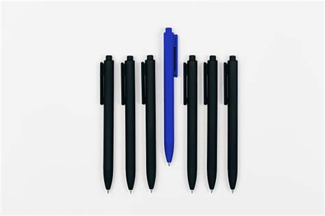 Blue Pen And Black Pens Stock Photo Download Image Now 2020