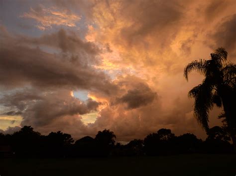 Storm Clouds At Sunset August 30 2015 Bradenton Florida Flickr