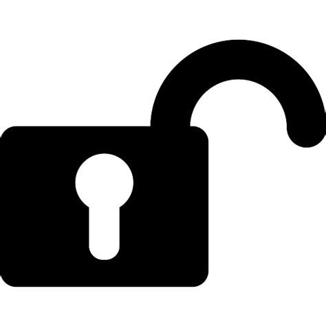 ✓ free for commercial use ✓ high quality images. Unlocked padlock symbol - Free security icons