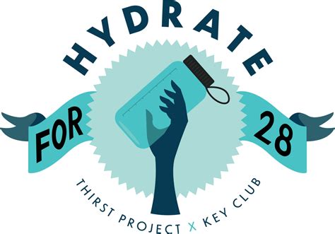 Hydratefor28logobadge Thirst Project