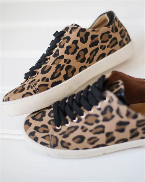 leopard print lace up sneaker sneakers leopard sneakers print sneakers