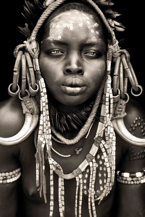 African Portraits By Mario Gerth Karo Tribe Humanity World