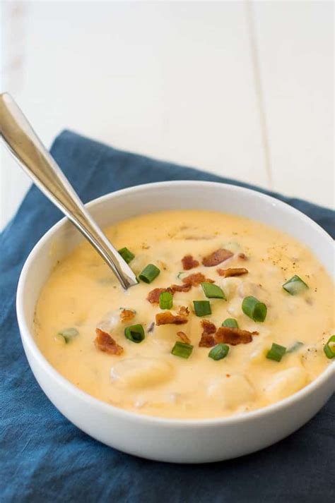 Crock Pot Cheesy Potato Soup Recipe