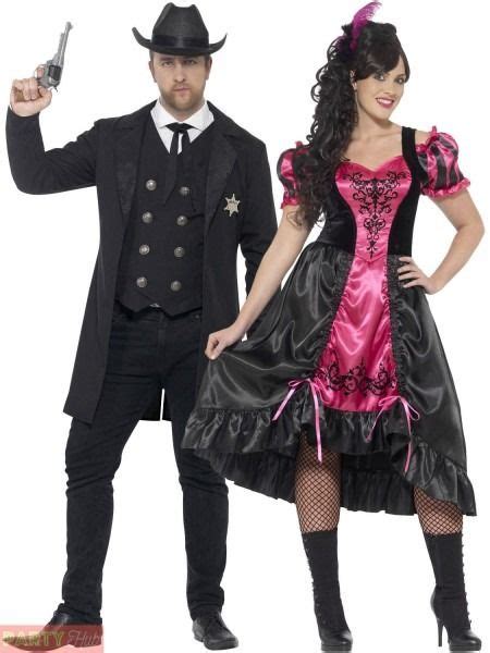 Plus Size Western Saloon Girl Costume Couples Fancy Dress Wild West Fancy Dress Saloon Girl
