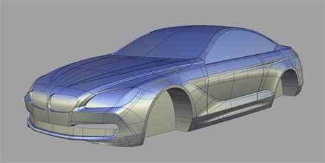 Car Design In Autocad 3d Carcrot