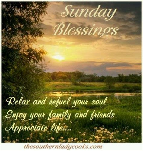 Sunday Blessings Relax And Refuel Your Soul Pictures Photos And