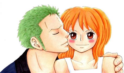 One Piece Luffy And Robin Kiss