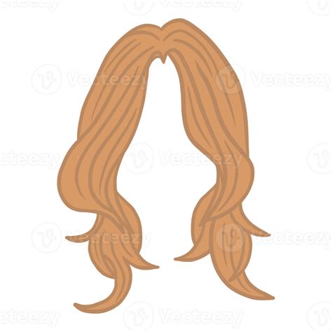 Long Wavy Hairstyle 38123498 Png