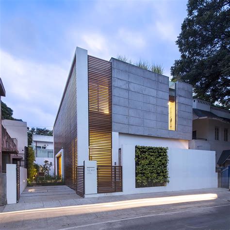Badri Residence A Modern Indian House Architecture Paradigm