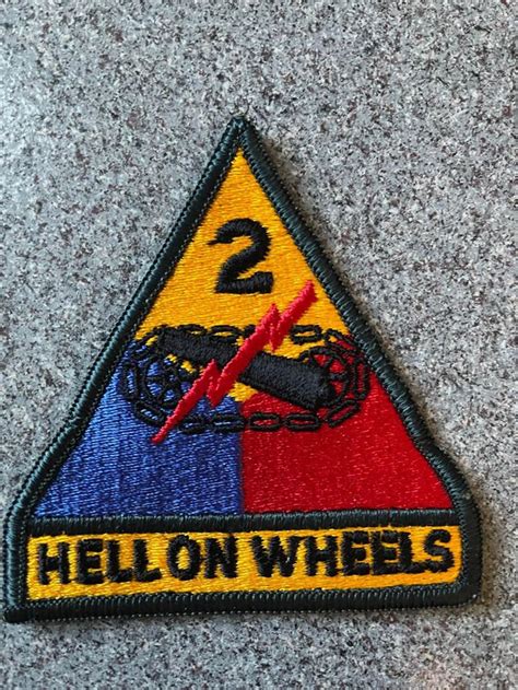 2nd Armored Division Patch Etsy