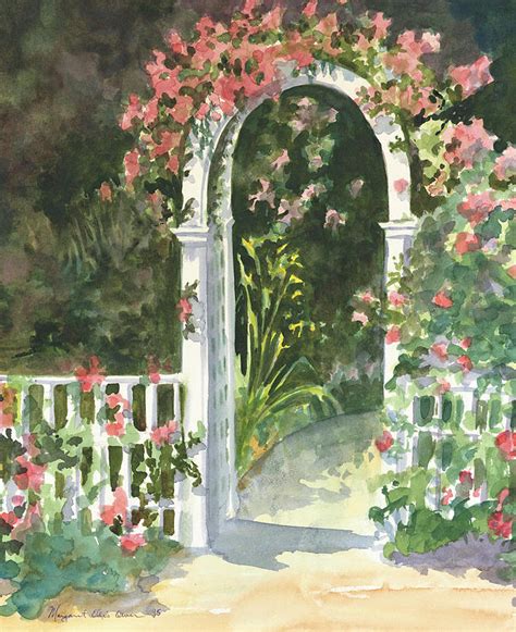 Garden Gate By Peggy Ellis