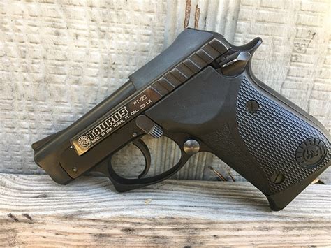 Gun Review Taurus Pt 22 Pocket Pistol In 22 Lr Video