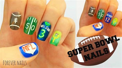 Super Bowl Nails Super Bowl Nails Nails Super Nails