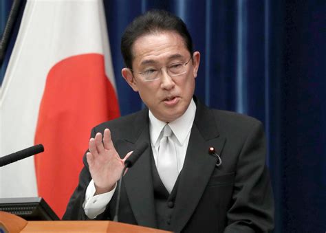 Japan Politics New Prime Minister Fumio Kishida And Cabinet Ministers