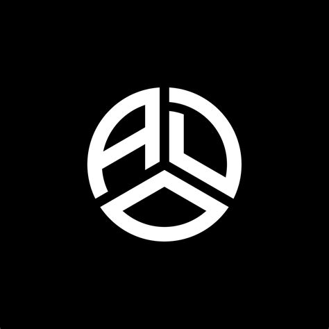 Ado Letter Logo Design On White Background Ado Creative Initials