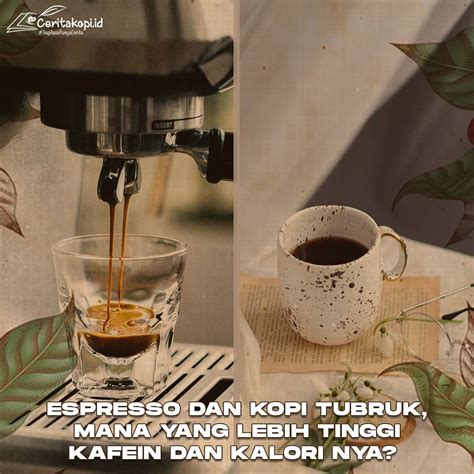 Perbedaan Kafein Pada Espresso Dan Kopi Tubruk Ceritakopi Nusantara