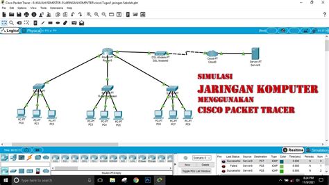 Cara Membuat Simulasi Jaringan Sekolah Menggunakan Cisco Packet Tracer