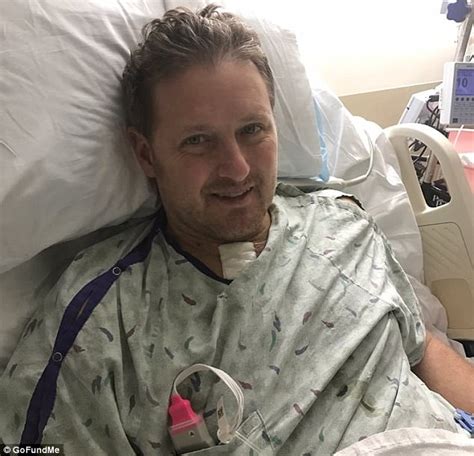 Man Becomes A Quadruple Amputee After Strep Throat Battle Daily Mail Online