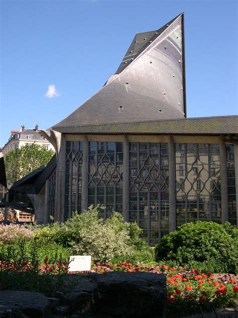 Joan Of Arc Church Rouen 1979 Structurae