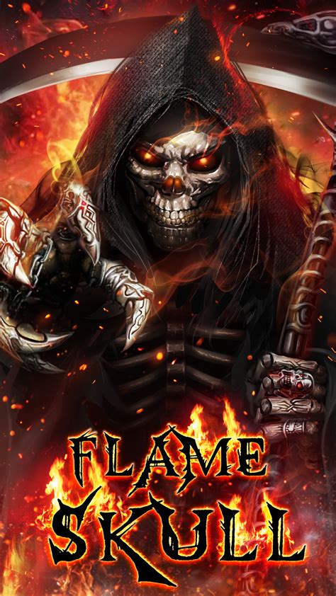Best Fire Pfp ~ Badass Wallpapers For Android 05 0f 40 Grim Reaper