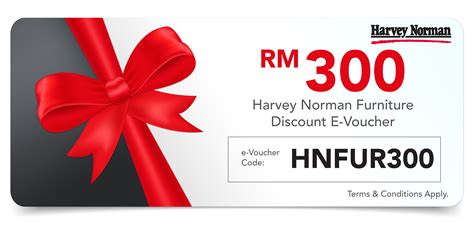 Harvey Norman Furniture E-Voucher code | Harvey Norman Malaysia