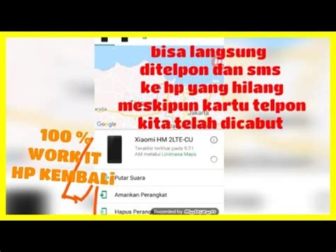 Check spelling or type a new query. CARA MELACAK LOKASI HP HILANG MESKIPUN KARTU SIM NOMER ...