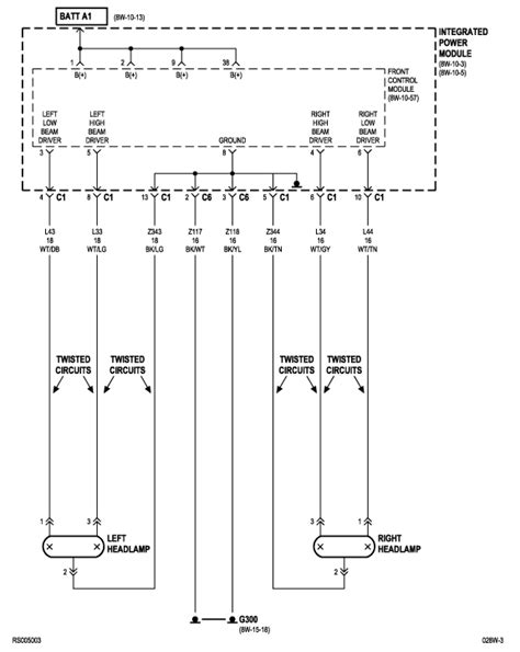 2002 Dodge Grand Caravan Sport When The Headlight Switch Is Turned On