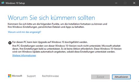 Fehler Beim Upgrade Von Windows 10 Was Tun Wenn Das Update Hängen