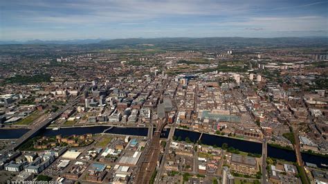 Glasgow City Centre Aerial Photo Aerial Photographs Of Great Britain