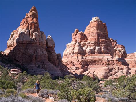 Hiking In The Needles District Canyonlands National Park Utah