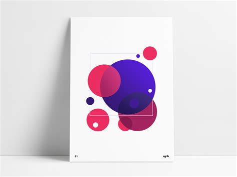 Circular Geometric Poster By Anthony Gribben On Dribbble