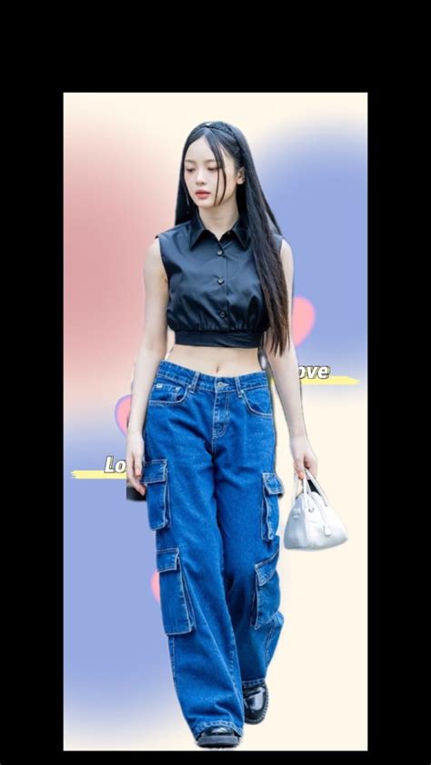 Hanni New Jeans Outfit Jeans Mma Kpop Outfits Fashion Outfits New Jeans Style Uzzlang Girl