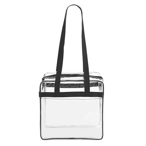 Clear Stadium Approved Tote Bags Clear
