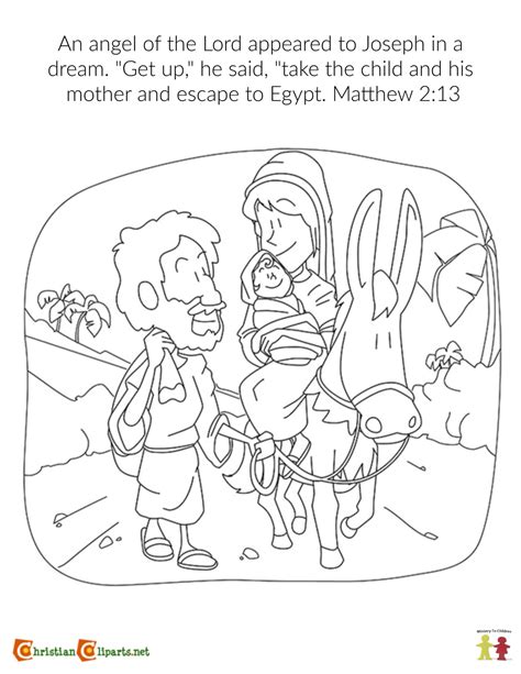 Mary And Joseph The Birth Of Jesus Sunday School Lesson