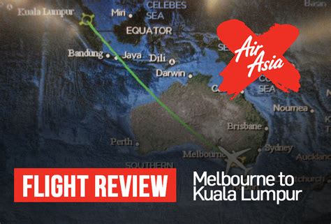 flight review airasia x melbourne to kuala lumpur