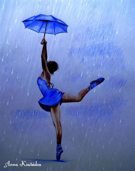⋰ ↁоↁо ⋱ On Twitter Rain Painting Dancing In The Rain Rain Art