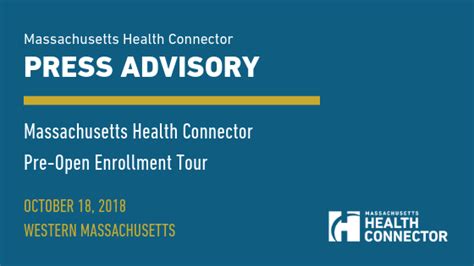 Massachusetts Health Connector Pre Open Enrollment Tour Visits Western