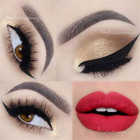 25 Perfect Holiday Makeup Looks And Tutorials Stayglam