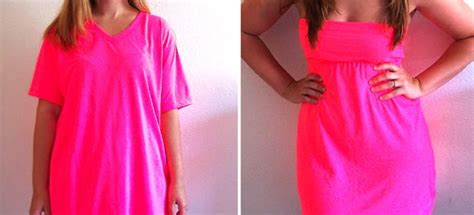 Boy that relaly helps me the heck out. How to Turn a T-shirt into a Dress - DIY - AllDayChic